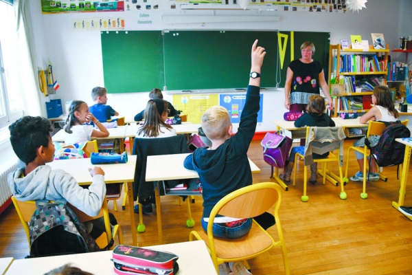 法国西部一所小学（AFP/Getty Images）