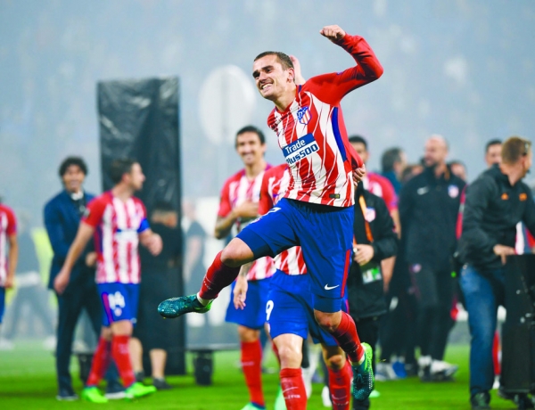 法国前锋格里兹曼(Griezmann)(AFP/Getty Images) 法国前锋格里兹曼(Griezmann)(AFP/Getty Images)