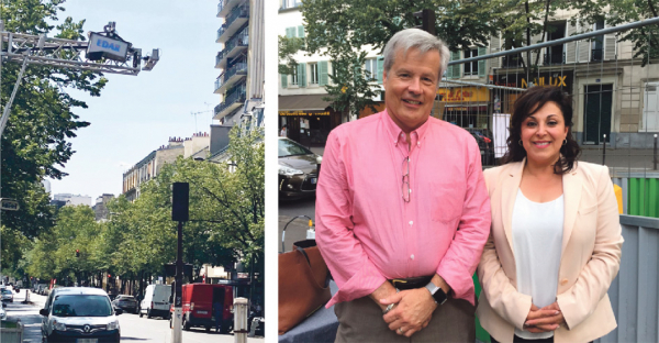 左图:EDAR尾气检测雷射系统。右图:EDAR技术的发明人John Stewart Hager博士(左)与HEAT公司总裁Yolla Hager女士(右) 左图:EDAR尾气检测雷射系统。右图:EDAR技术的发明人John Stewart Hager博士(左)与HEAT公司总裁Yolla Hager女士(右)