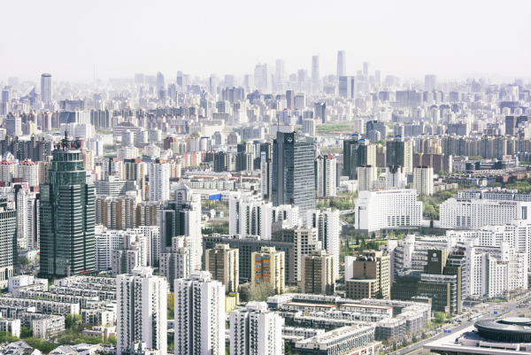 北京的楼房(123RF)