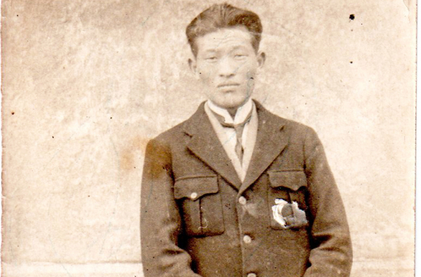 一战华工徐思九年轻时的留影 一战华工徐思九年轻时的留影