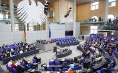 2024年7月3日，德国柏林联邦议院（Michele Tantussi/Getty Images）