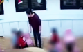 华人女教师涉嫌虐童被捕（视频截图） 