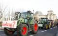 德国农民拖拉机游行抗议环保新规。（Getty Images）