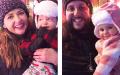 妻子Katie Coelho和儿子Braedyn；丈夫Jonathan和女儿Penelope。（网络截图）