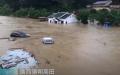 暴雨袭击下，广西桂林荔浦、阳朔等多处发生洪涝灾害。（图片来源：视频截图）