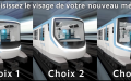法兰西岛外环地铁线将使用的新列车的三种车头外观选择（大巴黎交通建设局Société du Grand Paris视频截图）