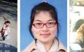 左图：张晶晶于2017年1月14日在山东省淄博市走失时最后的监控画面。中图：张晶晶照片。右图：张晶晶的儿子。