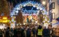 2022年11月25日，法国东部的斯特拉斯堡圣诞市场开幕。（PATRICK HERTZOG/AFP via Getty Images）