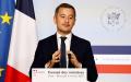 2023年2月1日，法国内政部长达尔马南（Gérald Darmanin）在巴黎举行的每周内阁会议后的新闻发布会上讲话。（Ludovic MARIN/AFP via Getty Images）