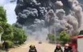 7月1日中共建党日这一天，江西省贵溪市一座化工厂突传发生大爆炸。（图片来源：视频截图）