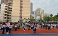 学生们在操场上集合。（图片来源：Getty Images）