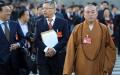 少林寺前住持释永信在北京参加中共全国代表会议。（图片来源：Getty Images）