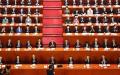 2023年3月5日，中共党魁习近平在中国北京人民大会堂出席第十四届全国人民代表大会第一次会议开幕。（图片来源：Lintao Zhang/Getty Images）