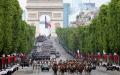 2025年法国国庆阅兵式（LUDOVIC MARIN/AFP via Getty Images）