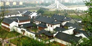 西施故里的四合院（zjctming / CC BY-SA 4.0）