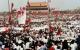 六四天安门集会景象。  （图片来源：网络图片）