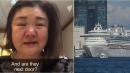 日本“钻石公主”号（Diamond Princess）邮轮遭封锁的3711人中，已有218人确诊感染新型冠状病毒肺炎。有华人因此疫情而崩溃痛哭。(图片来源:看中国合成图/视频截图/Wikimedia)