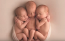 罕见的同卵三胞胎。（示意图 / 图片来源：视频截图）