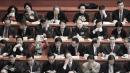 两会上的官员（Feng Li/Getty Images）