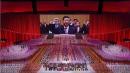2021年6月28日，北京庆祝中共成立100周年庆祝演出。（图片来源：Lintao Zhang/Getty Images）