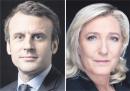 马克龙（Emmanuel MACRON）与勒庞（Marine LE PEN）（ERIC FEFERBERG, JOEL SAGET/AFP via Getty Images）