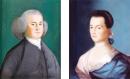 左：约翰•亚当斯 （公有领域）；右：阿比盖尔•史密斯（公有领域）