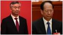 中央纪律检查委员会书记李希（左）与中组部部长石泰峰（右）。（看中国合成图）