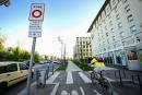 法国中部城市里昂允许Crit'Air 1和Crit'Air 2级车辆通行的低排放区（OLIVIER CHASSIGNOLE/AFP via Getty Images）