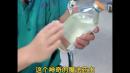 清华医生炫耀的心脏停跳液。（图片来源:视频截图）