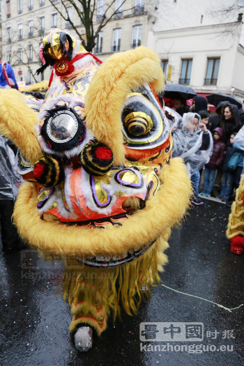 巴黎13区欢庆中国新年游行组图(图组3)