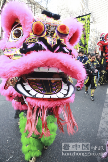 巴黎13区新年大游行(图组2)