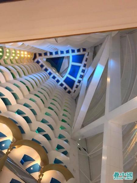 世界最快电梯。