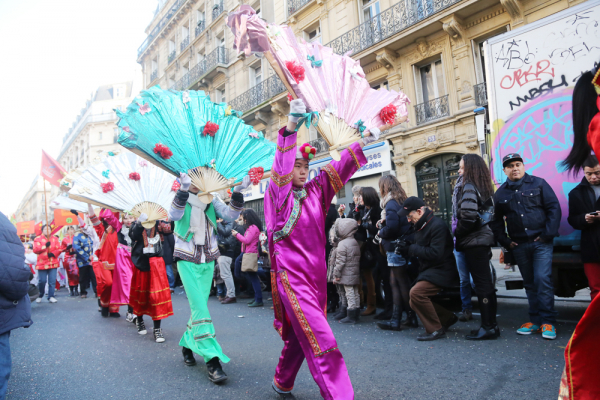 巴黎3区华人新年游行图集(一)