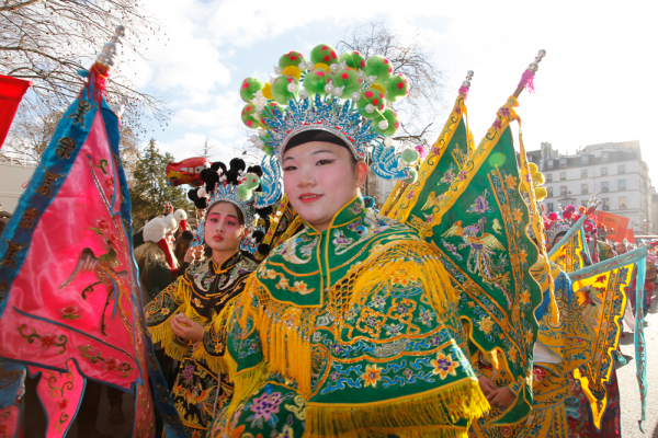 巴黎3区华人新年游行图集(二)