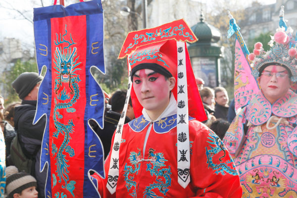 巴黎3区华人新年游行图集(一)