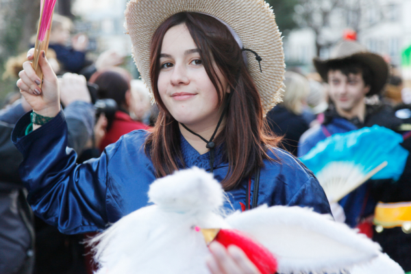 巴黎3区华人新年游行图集(一)