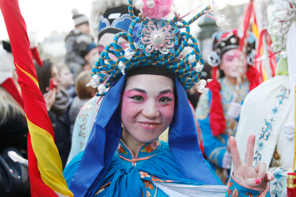 巴黎3区华人新年游行图集(一)