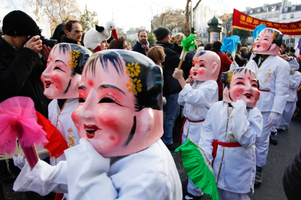 巴黎3区华人新年游行图集(二)