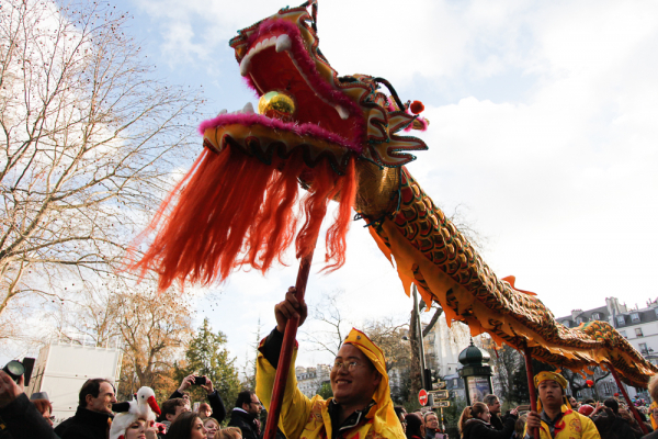 巴黎3区华人新年游行图集(二)