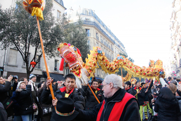 巴黎3区华人新年游行图集(二)