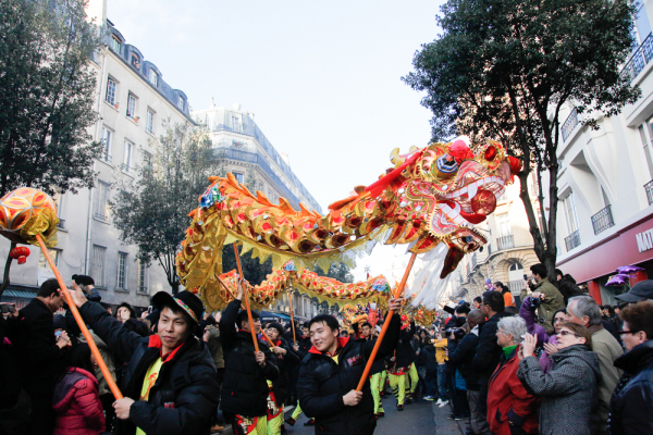 巴黎3区华人新年游行图集(二)