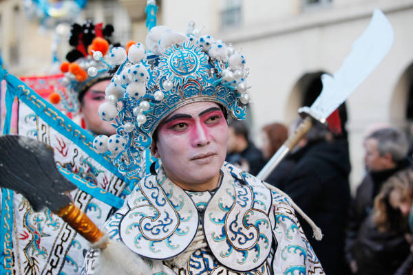 巴黎3区华人新年游行图集(一)