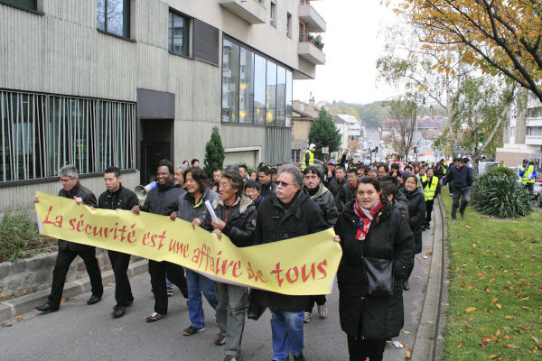 安全心系所有人  中法联盟组织安全大游行-图组(一)