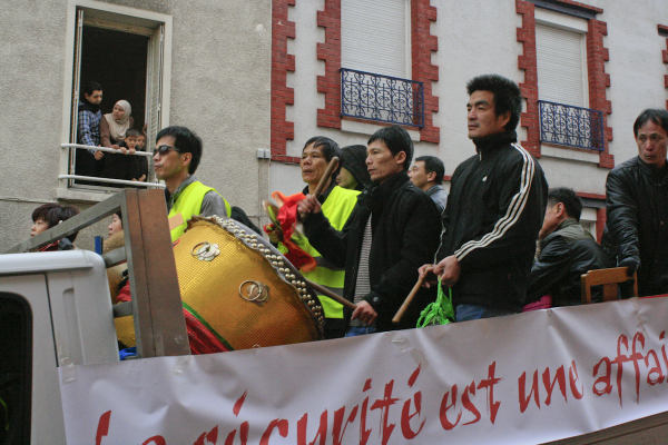 安全心系所有人 中法联盟组织安全大游行-图组(二)