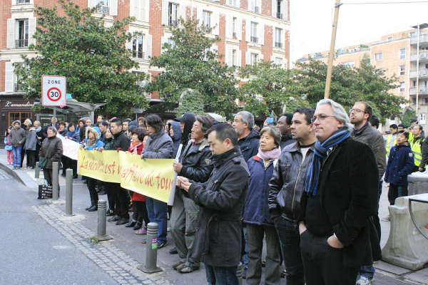 安全心系所有人 中法联盟组织安全大游行-图组(二)