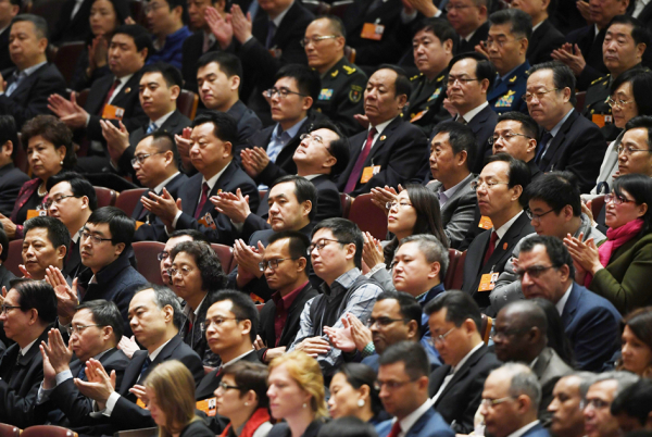 两会会场 (AFP/Getty Images)