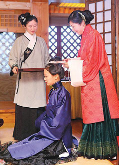 古代女子在笄礼之后才可以有字。(HANFULOVE/WIKI/CC BY 2.0)