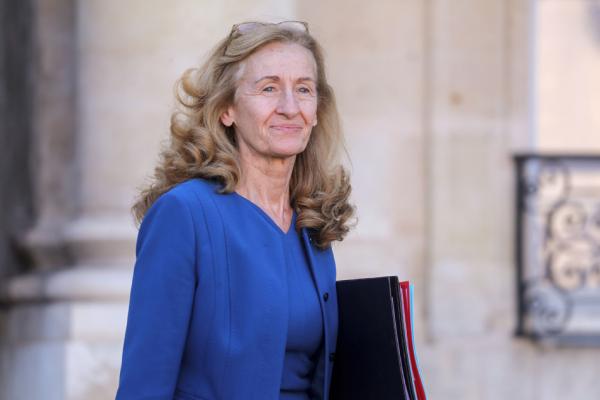 法国司法部长贝鲁贝(Nicole Belloubet) (AFP/Getty Images)