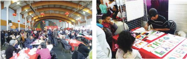 当日庆典活动现场